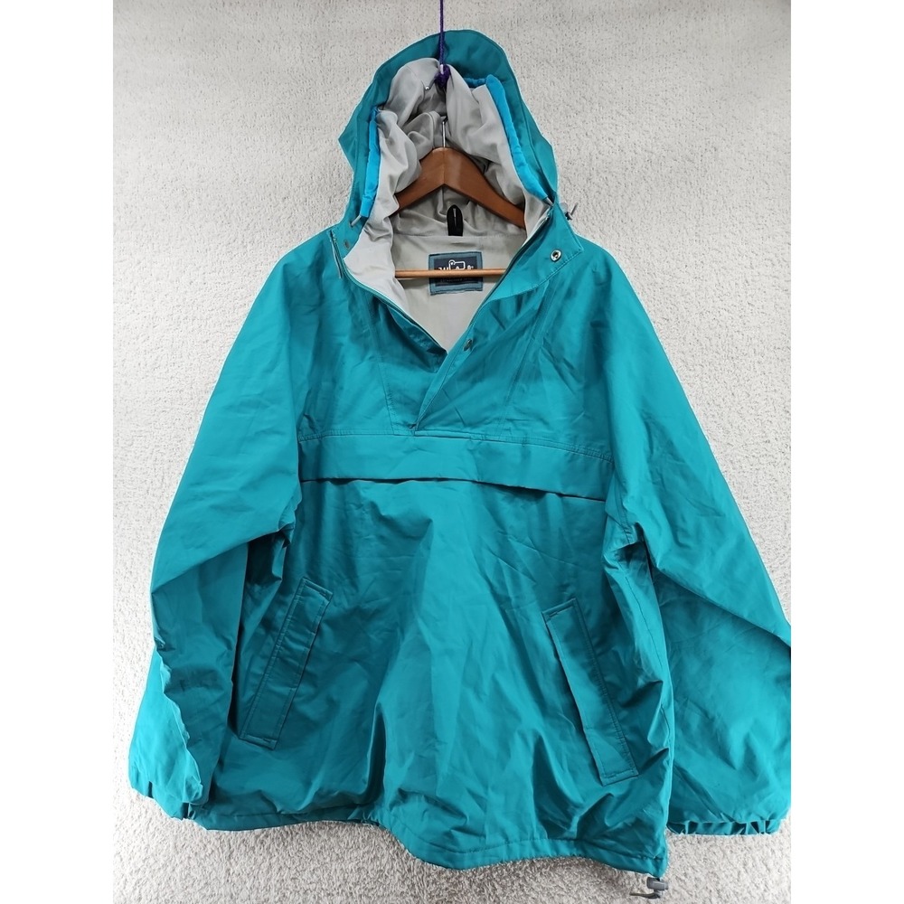 Vintage Woolrich Goro-tex Fabric Pullover Windbreaker Jacket Green Xl